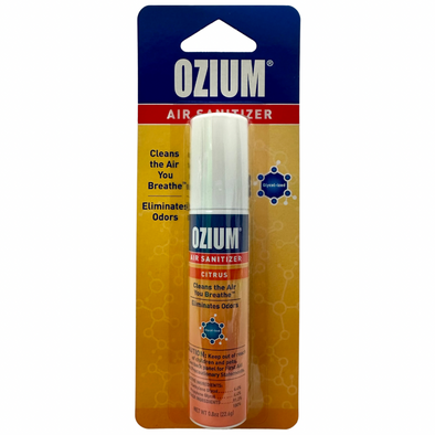 Ozium smoke eliminating room spray Citrus small 0.8oz bottle