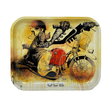 OCB Rolling Tray Slow Burn Motorcycle *Limited Edition*