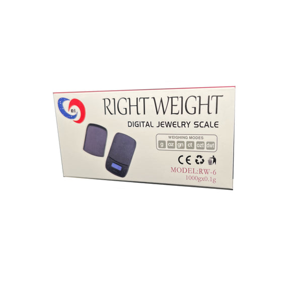 Right Weight Scale 100g x 0.1g
