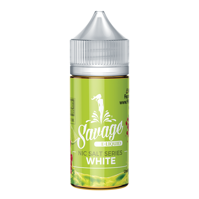 White Nicotine Salts by Savage E-Liquid